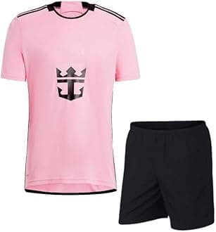 White Blue Argeentinaa Meesii 10 Football Jersey with Shorts 2024 for (Kids & Men & Boys)