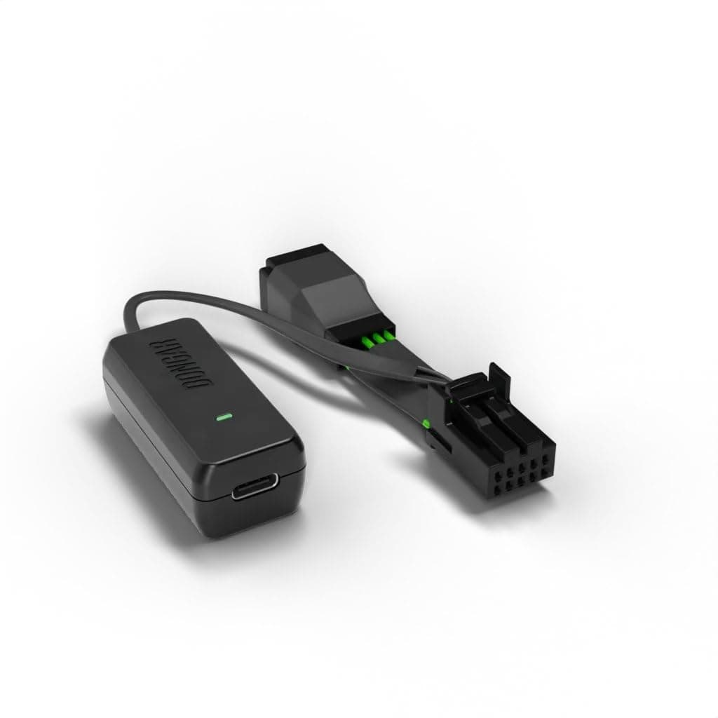 Dongar Dashcam Power Adapter (10-pin Type A) Compatible with Select Nissan, Frontier, Titan, Altima, Infiniti, Subaru, Toyota & more. Connects to Rearview Mirror, Built-In USB Power Source, EZ Install