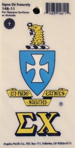 Sigma Chi - Crest Decal
