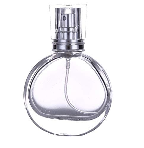 30ml Empty Glass Perfume Spray Bottle Atomizer Refillable Clear Round