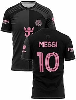 Messi 10 Inter Miami Black Football T-Shirt 2024-2025 (Kid's & Men's)