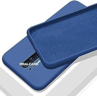 REALCASE OnePlus 8 Pro Back Cover | Liquid Silicone Gel Rubber | Full Protective Case Back Cover for Oneplus 8 Pro (S-Blue)