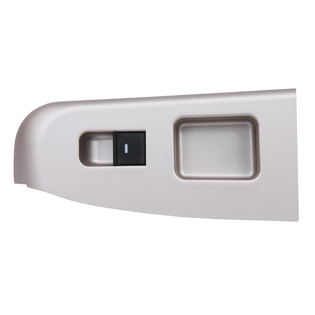 Power Window Switch Main Left Hand (Co-Driver Side) Single Door Silver Colour, 6-Pin For Tata Vista.