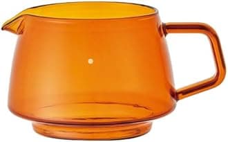 21748 SEPIA Jug, 2 cups, Amber, Microwave and Dishwasher Safe, Scale Included