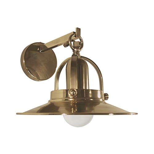 Applique Navy Trident Brass