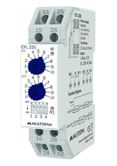 MULTISPAN CYL-22U Cycle Timer (Universal Supply)