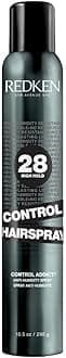 Control Hair Spray 28 - Long-Lasting Style Memory For 24 Hours, Anti-Frizz & Maximum Hold, Humidity Resistance, For All Hair Types