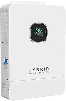 Y&H 10KW 48V Solar Inverter UL1741, 120V/240V Single/Split-Phase, with 200A MPPT Charging 11KW PV, Battery-Free & Hybrid UPS, Pure Sine 20KW Peak, Parallel Capable, CAN-BMS-Wi-Fi, Off-Grid Home RV ESS