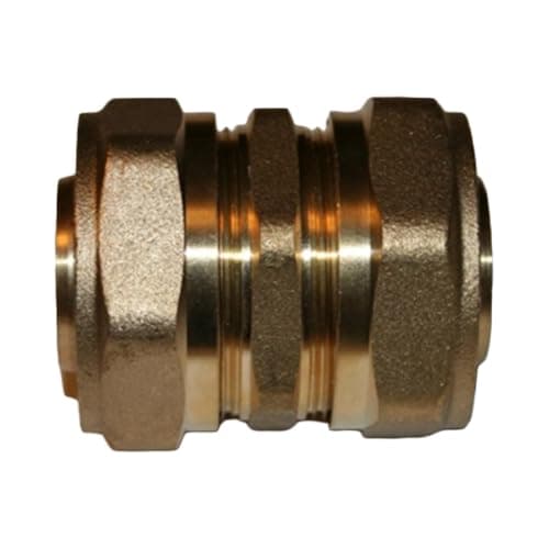 3/4" PEXworx Pex-Al-Pex Compression Coupling Brass Fitting