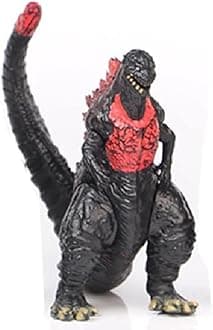 Action Figures PVC Anime Movable Collectible Model Statue Toys (Small Mini Shin God Monster Zilla, Black, Mini Small Size - 7cm)