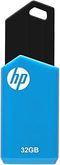 HP v150w 32GB USB 2.0 flash Drive (Blue)