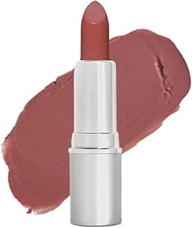 Truly Natural Long Lasting Lipstick, Swizzle, Neutral Pink Mauve, Naturally Hydrating & Nourishing, Vegan, Gluten-Free & Cruelty-Free, 0.13 oz / 3.8 g
