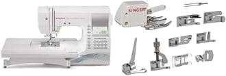 SINGER | Quantum Stylist 9960 Computerized Sewing Machine with Accessory Kit, Includes 9 Presser Feet, Twin Needles, & Case - Sewing Made Easy