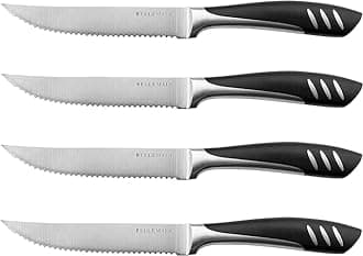 Premium Steak Knife Set of 4 Stainless Steel