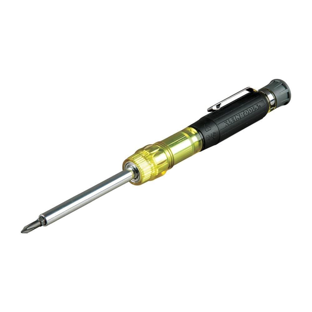Multi-Bit Electronics Pocket Screwdriver 4-in-1 Ph SL Bits 32614