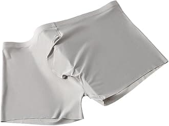 Men's Pouch Trunks Ice Silk Enhance Underwear Briefs Low-Rise Ultra-Thin Bulge Pouch Sport Underpants