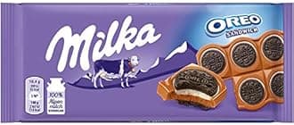 Milka Milk Chocolate with Whole Oreo Cookies 92G/3.24Oz (Pack of 9)