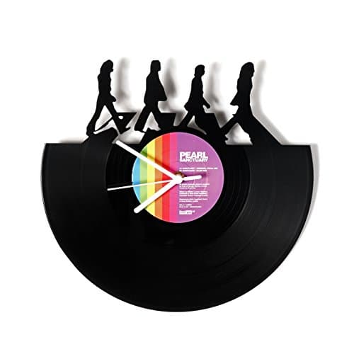 Vinyl clock Beatles