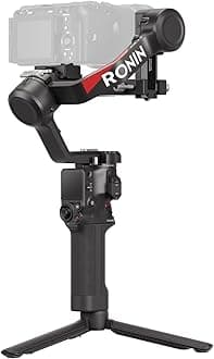 RS 4, 3-Axis Gimbal Stabilizer for DSLR and Mirrorless Cameras Canon/Sony/Panasonic/Nikon/Fujifilm, 2-Gen Native Vertical Shooting, 2-Mode Switch Joystick, UAE Version, Official Warranty Support