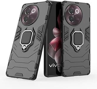 SPAZY CASE® Vivo Y58 5G Back Cover | Dual Layer Armor Defender Full Body Protective + PC Hybrid Kickstand Back Case for Vivo Y58 5G