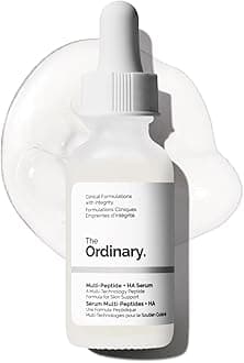 The Ordinary Multi-Peptide + Hyaluronic Acid, Anti-Aging Peptide Serum for Crow’s Feet, Elasticity & Firmness, 1 Fl Oz