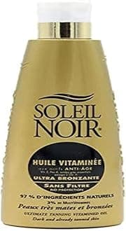 Soleil Noir 150ml Ultra Bronze Filter Free Vitamins Oil