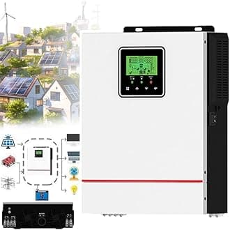 Solar Hybrid Inverter Charger (1000W/1500W), 12/24VDC to 220-240VAC, Built in 40A MPPT Charge Controller, Work with Lead Acid/Lifepo4 (Support Batteryless),12V-1000W