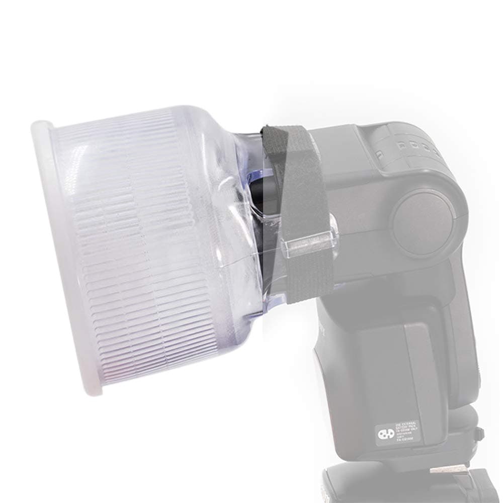P4 Clear Professional Lambency Flash Diffuser Compatible with Canon 550EX 580EX 580 (P4 (Clear))