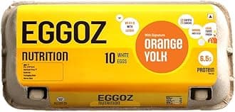 Eggoz Farm Fresh High Protein White Eggs, 10 Pieces