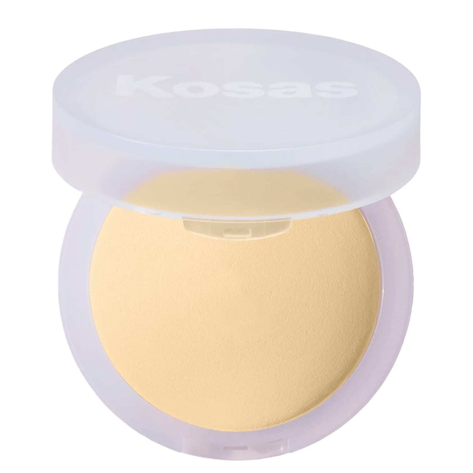 Cloud Set Face Pressed Brightening Powder - Smooths Shine Control, Coverage for Dark Undereye & Uneven Skin - Lightweight - Buttery (Sheer Brightening Yellow)