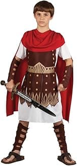 Boys Roman Centurion Fancy Dress Costume Gladiator Warrior Outfit Kids World Book Day School Play Ancient Rome