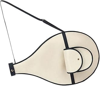 kowaku Tennis Bag Tennis Racket Bag Water Resistant Lightweight Tennis Tote Bag Tennis Racquet Cover Case Bag Tennis Crossbody Bag