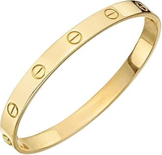 Jewels Galaxy Jewellery For Women Contemporary Gold Plated Love Bracelet (MYN-BNG-17179)