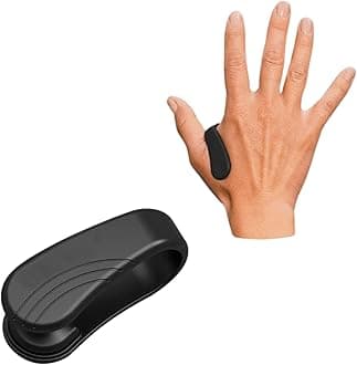 PRACHAND Sugar Control LI4 Acupressure Point Clip | Headache, Migraine &Tension Relief Handheld Massager| Light Weight (Pack of 1), Black