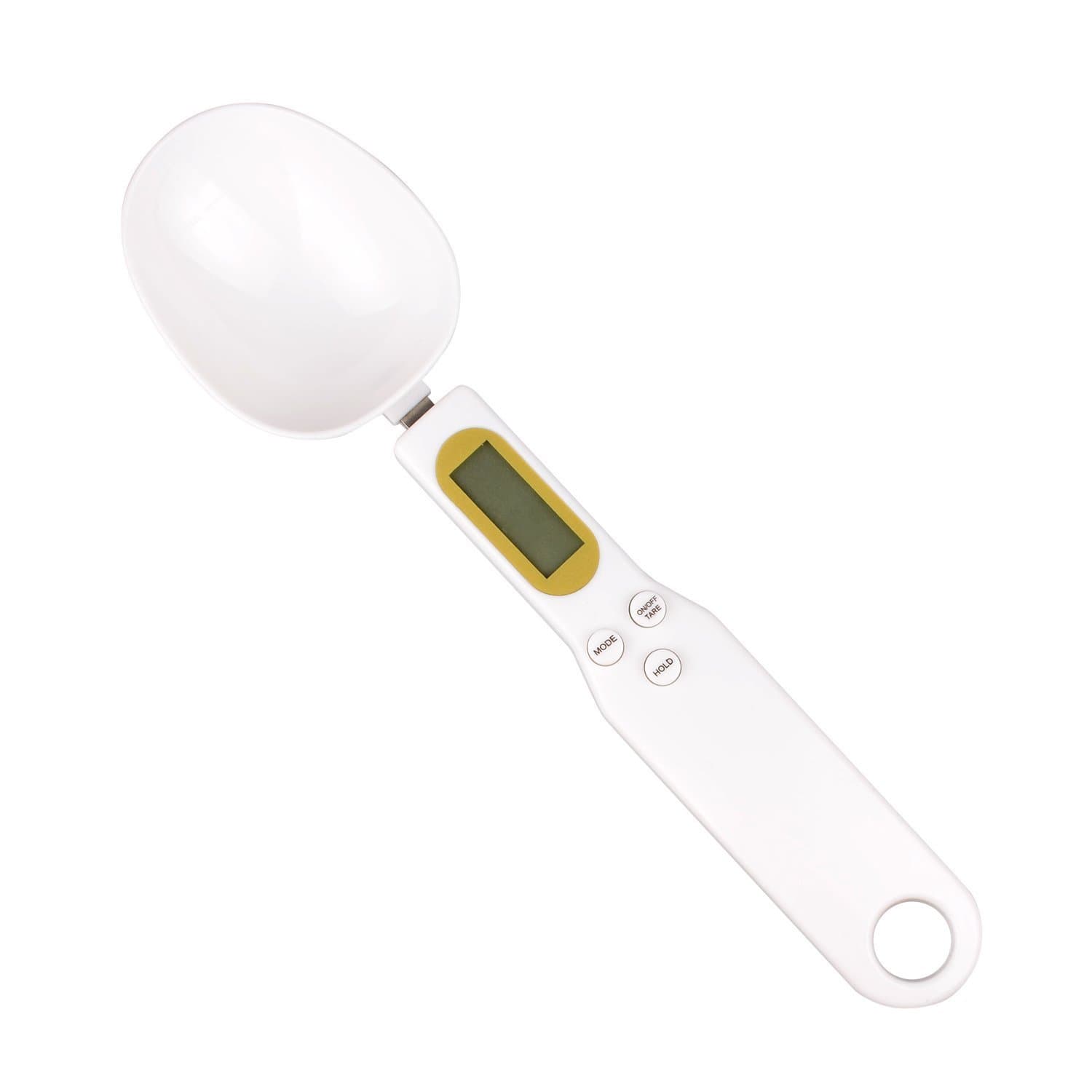 Electronic Measuring Spoon Scale - Adjustable Digital Kitchen Spoon With Large LCD Display, Weighs 1-500g/30ml in Ounces, Grams, Karats for Tea, Milk, Coffee