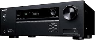 Onkyo TX-NR5100 7.2 Channel Network A/V Receiver (2021), Black (Renewed)