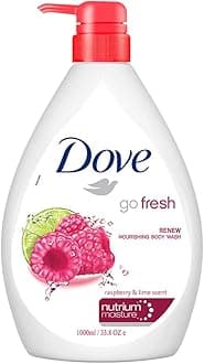 Renewing Raspberry Body Wash with Lime for Renewed Skin, Refreshing Scent, 1L