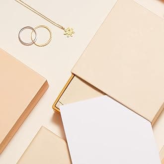 STORYJEWELLERY Promise Rings for Her, Dainty 925 Sterling Silver Rings for Women, Two Tone Rose Gold Ring, Christmas Gifts for Women