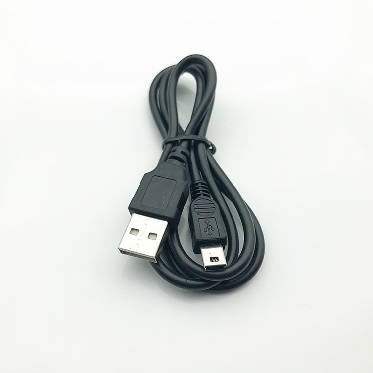 COOLBAY USB Mini 5Pin Data Cable 1M, Compatible with MP3, MP4, Mobile Phones, Digital Cameras, T-Type and V3 Interface, Charging and Data Transfer, Durable and Flexible