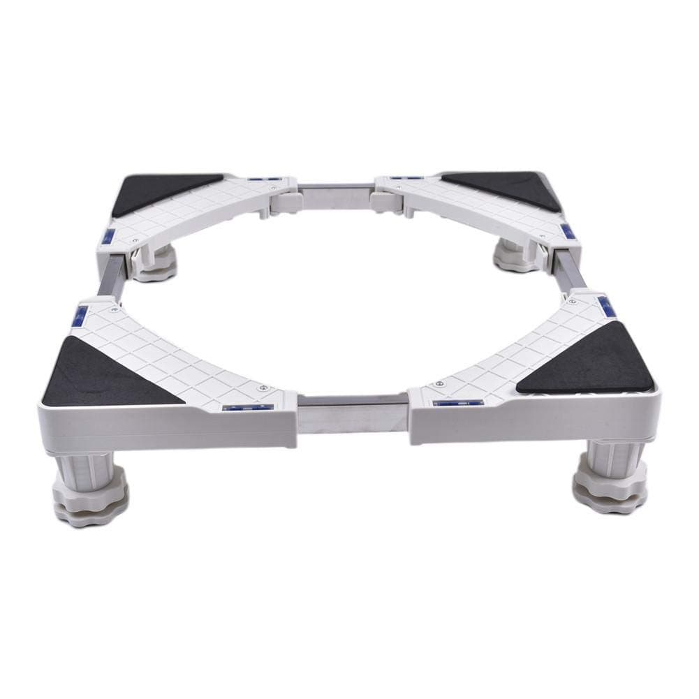 Washing Machine Base, Multi-functional Movable Adjustable Base Appliance Rollers Refrigerator Base Stand Machine Stand with 4 Strong Feet for Domestic Appliances