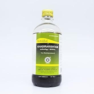 Khadirarishtam-450ML, (Pack Of 2), of Arya Vaidya Sala Kottakkal and get Golden Oldie Herbs®, Sukanthi Pills-1gm