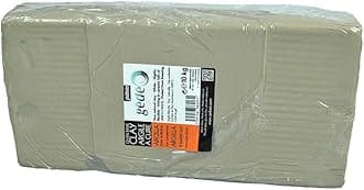 Gedeo 1-Piece 10 kg Kiln Fired Clay, White