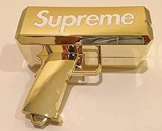 PEPSTTER Super Money Gun Toy Cash Firing Toy Gun | Make it Rain Real Money Dispenser (Gold)