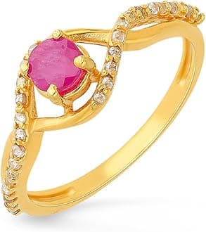 Malabar Gold & Diamonds 22K Yellow Gold Ring for Women | 22 Kt BIS Hallmark Certified Gold Jewellery for Birthday, Anniversary, Rakhi Gift