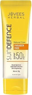 Sun Defence Sunscreen SPF 50 PA+++ Broad Spectrum For All Skin | Protection From UVA/UVB & Sun Damaged | Lightweight, Non Greasy & Quick Absorption Sunscreen For Men/Women 50g