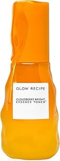 Travel Size Cloudberry Brightening Toner + Essence Skincare-CoQ10 Face Toner to Strengthen Skin Barrier+Hydrating Rice Water, Vitamin C, E & 5% Glycerin to Soften & Even Skin Tone (30 ml)