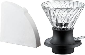 Prepare coffee according to the tea principle, immersion dripper switch, made in Japan, Black