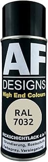 Alex Flittner Designs Rust Protection Paint 4-in-1 RAL 7032 Pebble Grey Metal Protective Paint Spray Rust Protection Paint Spray Can