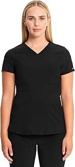 Infinity Cherokee V-Neck Women's Nurse Scrub Top, 4-Way Stretch, Superior Performance and Comfort CK623A