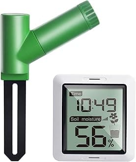 WH0291 Soil Moisture r Plant Soil Moisture Sensor Meter with Digital LCD Display for Garden Lawn Potted Plant Care Indoor Outdoor